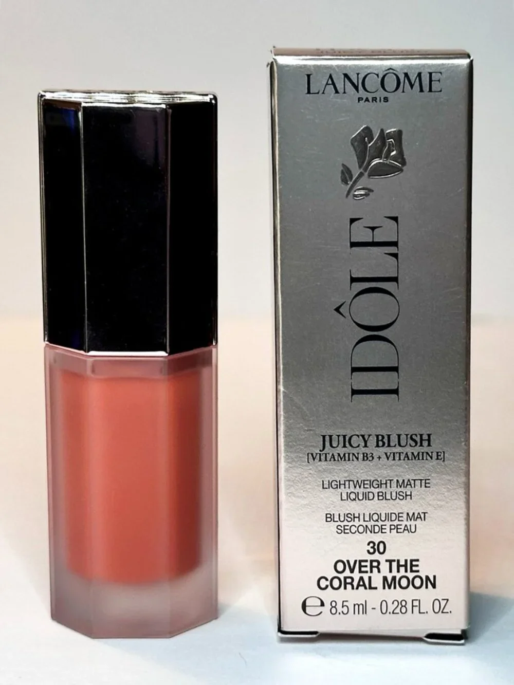 Lancome Skin Idôle Juicy Liquid Blush 30 Over the Coral Moon